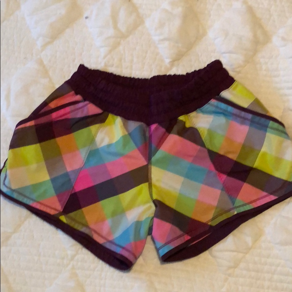 Lululemon shake and break shorts. No tag or dot.